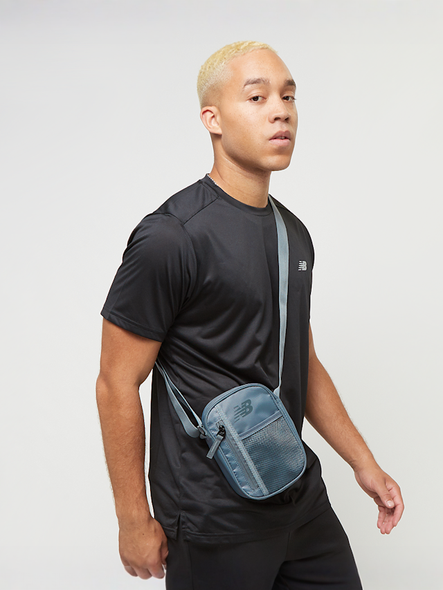 New Balance, OPP Core Shoulder Bag, blue, Image 4 of 4