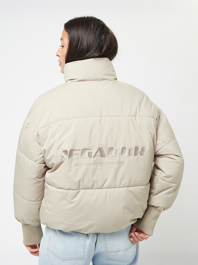 Pegador, Jara Oversized Box Puffer Jacket, beige, Image 2 of 5