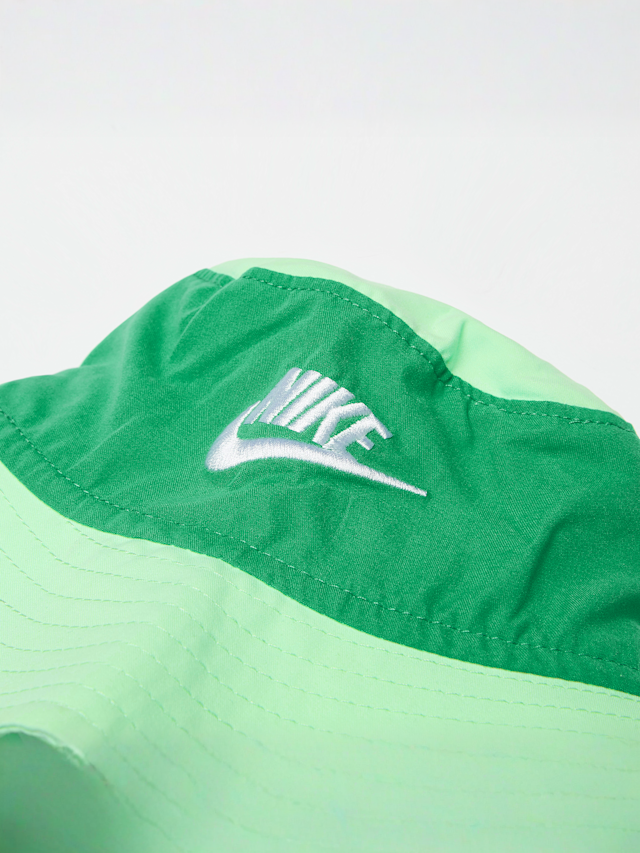 Nike, Junior Sportswear PE Romper Bucket Hat Set, zielony, Obraz 5 z 5