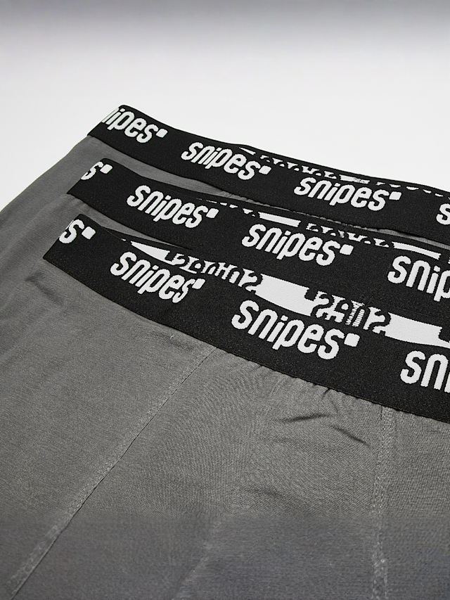 SNIPES, 3 PACK - Black Tape Boxershorts, grijs, Afbeelding 2 van 2