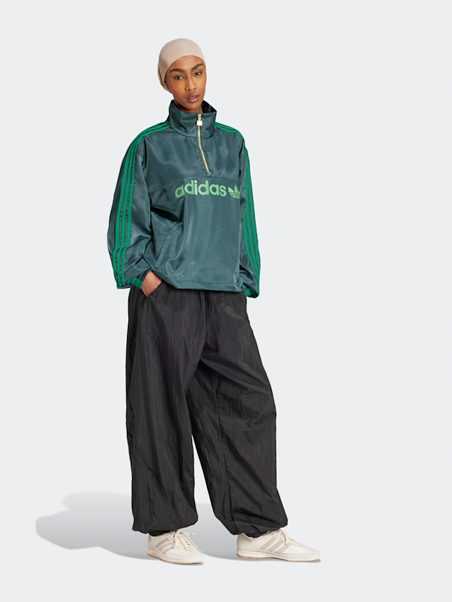 adidas Originals, Woven Windbreaker, green, Image 5 of 5