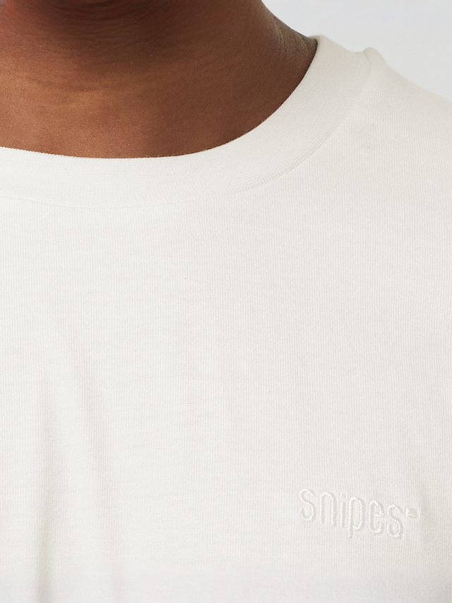 SNIPES, Small Logo Essential Oversized Tee, white, Image 3 of 4