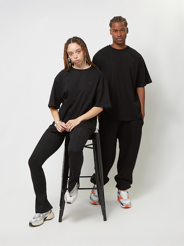SNIPES, Small Logo Essential Oversized Tee, black, Image 4 of 4