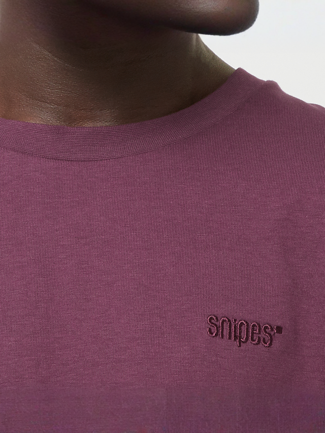 SNIPES, Small Logo Essential Oversized Tee, purple, Image 3 of 4