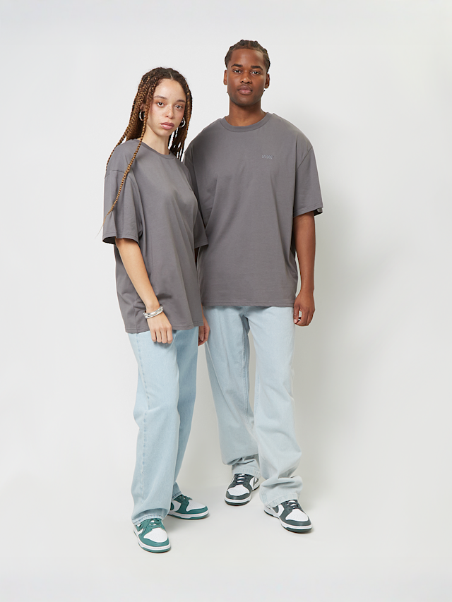 SNIPES, Small Logo Essential Oversized Tee, grey, Image 4 of 4