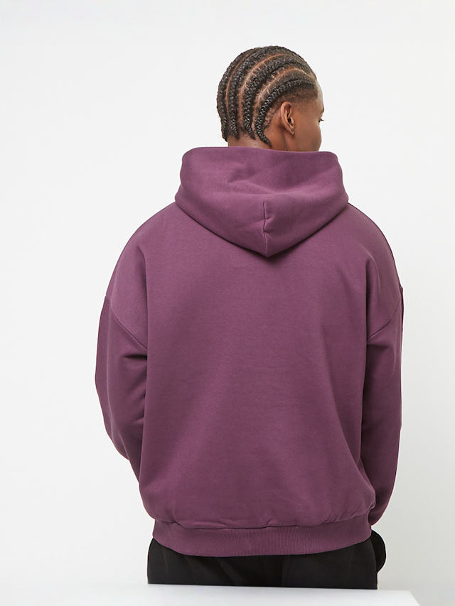 SNIPES, Small Logo Essential Oversized Hoodie, purple, Image 2 of 4