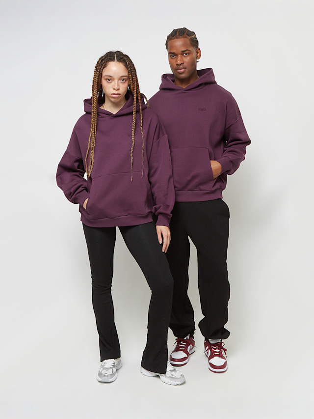 SNIPES, Small Logo Essential Oversized Hoodie, purple, Image 4 of 4
