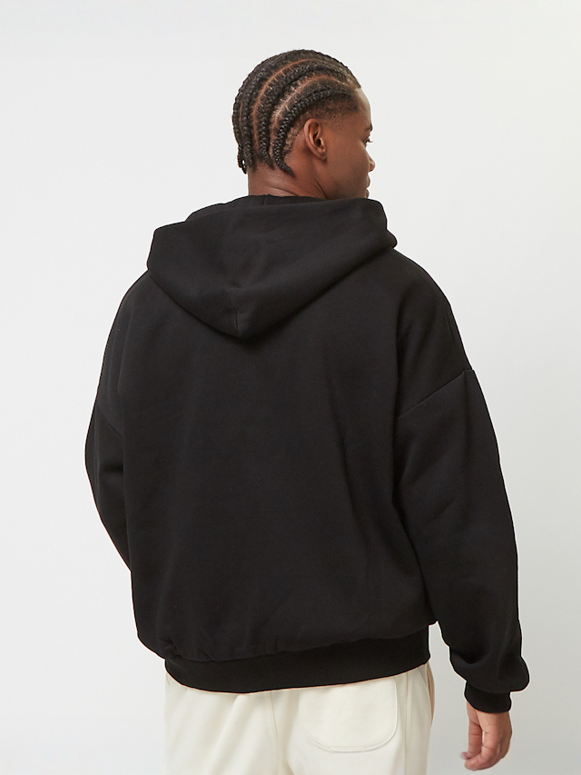 SNIPES, Small Logo Essential Oversized Zip Hoodie, black, Image 2 of 4