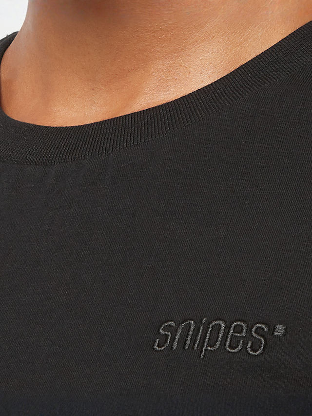 SNIPES, Small Logo Essential Baby Tee, zwart, Afbeelding 3 van 4