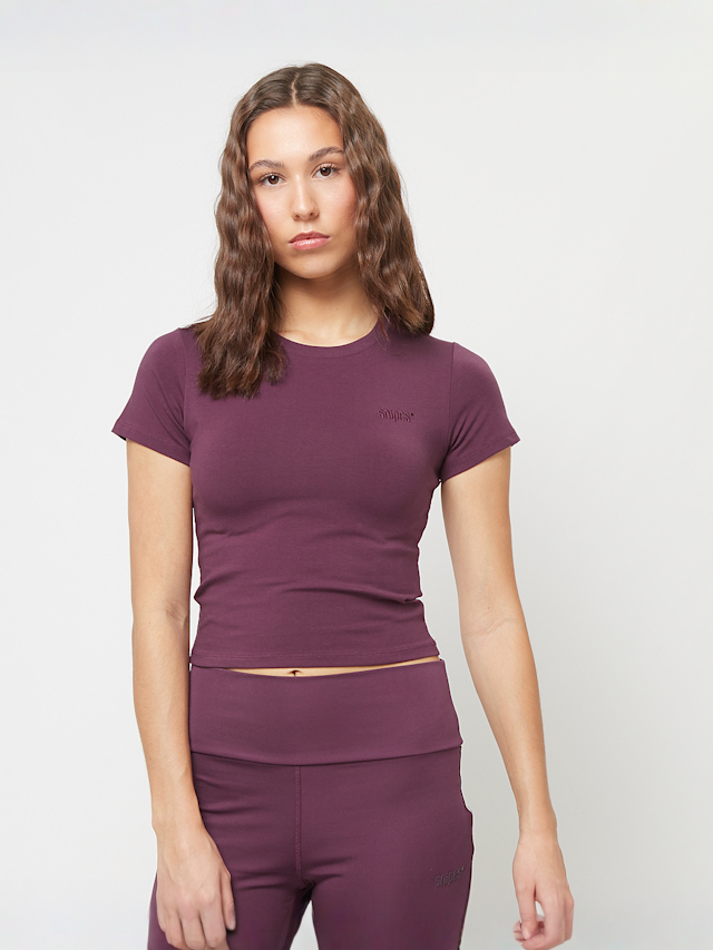 SNIPES, Small Logo Essential Baby Tee, purple, Image 1 of 4