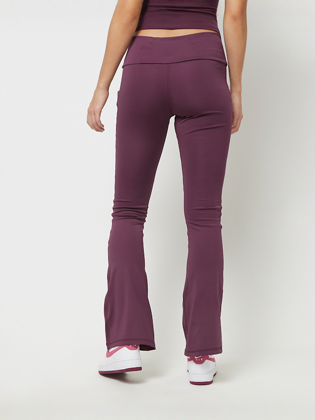 SNIPES, Small Logo Essential Mini Flare Pants, red, Image 1 of 3