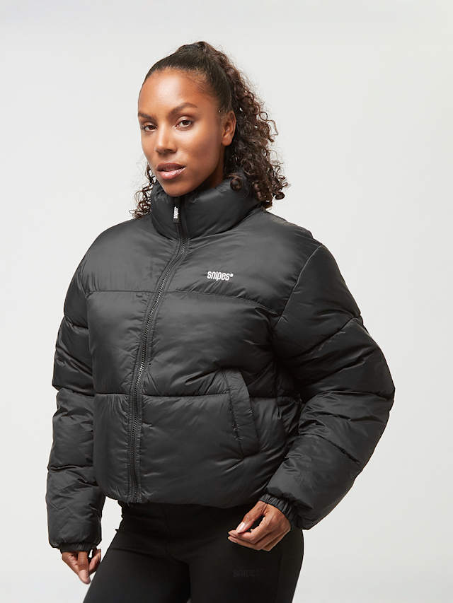 SNIPES, Small Logo Esssential Puffer Jacke, black, Image 1 of 5