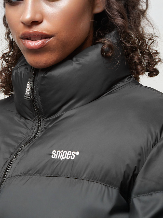 SNIPES, Small Logo Esssential Puffer Jacket, zwart, Afbeelding 3 van 5