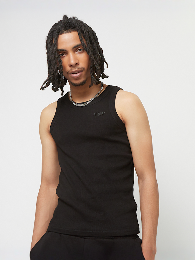 SNIPES, Small Logo Essential Tank Top, black, Image 1 of 4