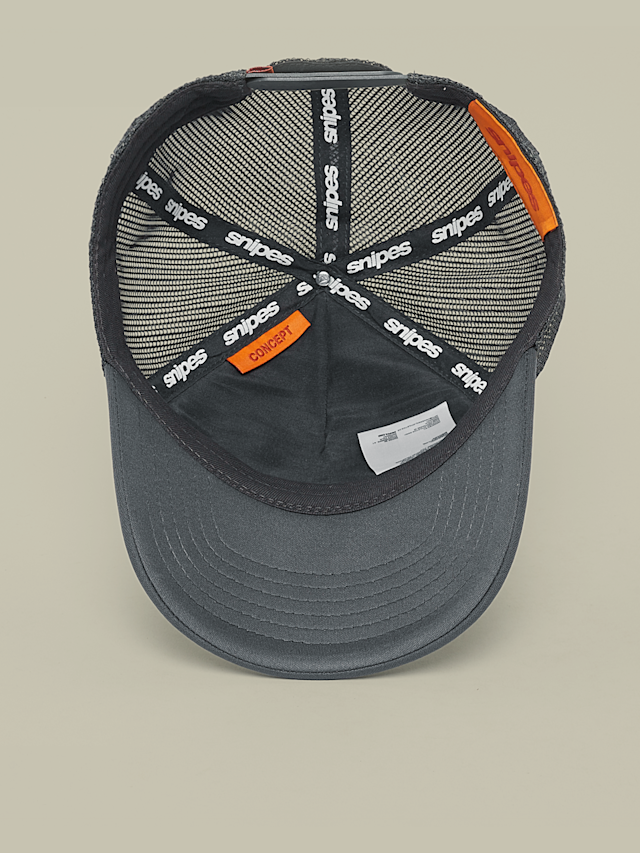 SNIPES, 4Lingo Trucker Cap, grijs, Afbeelding 3 van 5