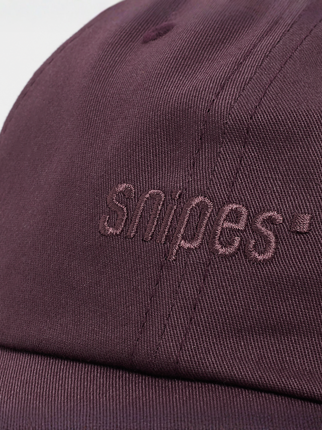 SNIPES, Small Logo Essential Baseball Cap, purple, Image 4 of 5
