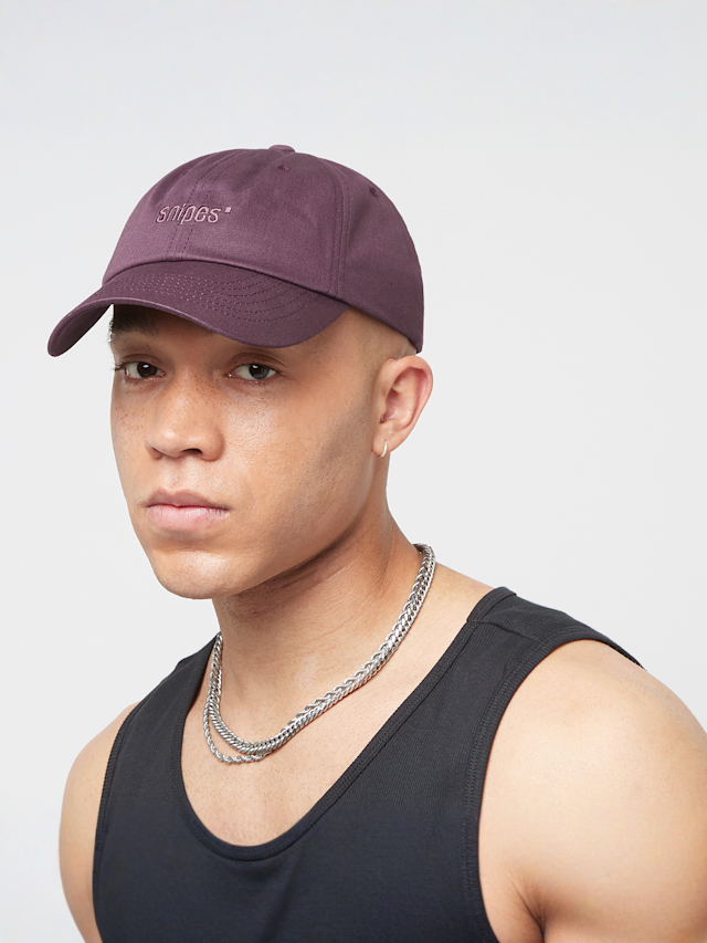 SNIPES, Small Logo Essential Baseball Cap, purple, Image 5 of 5