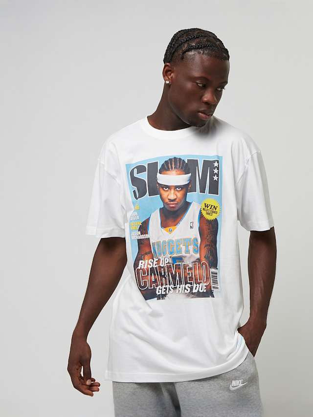 Mitchell & Ness, Slam Cover Tee Denver Nuggets, white, Image 1 of 4