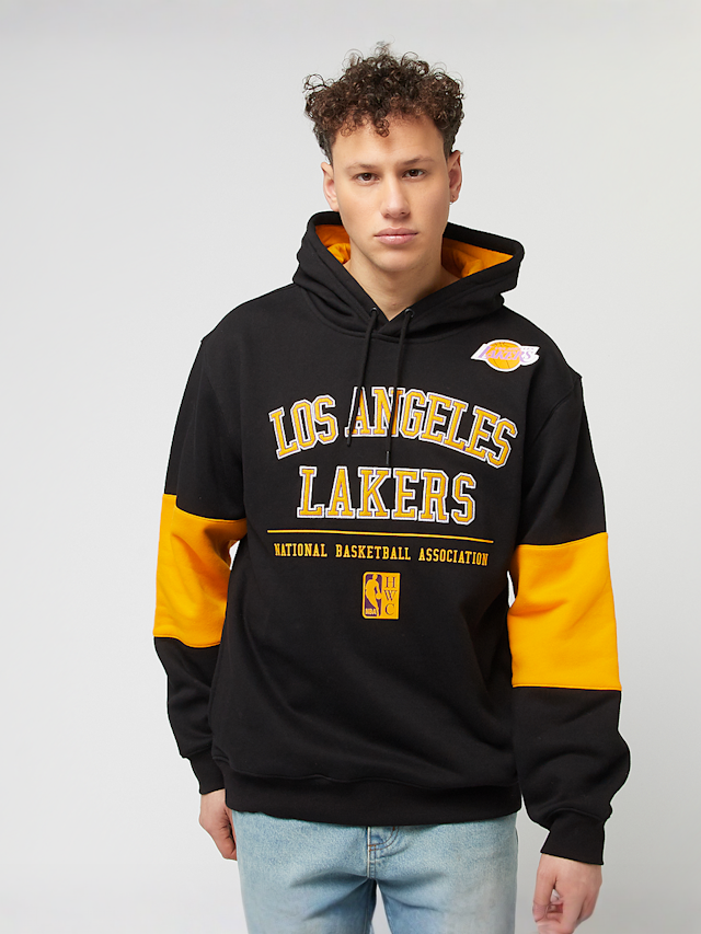 Mitchell & Ness, Retro Fleece Hoodie Vintage Los Angeles Lakers, black, Image 1 of 5