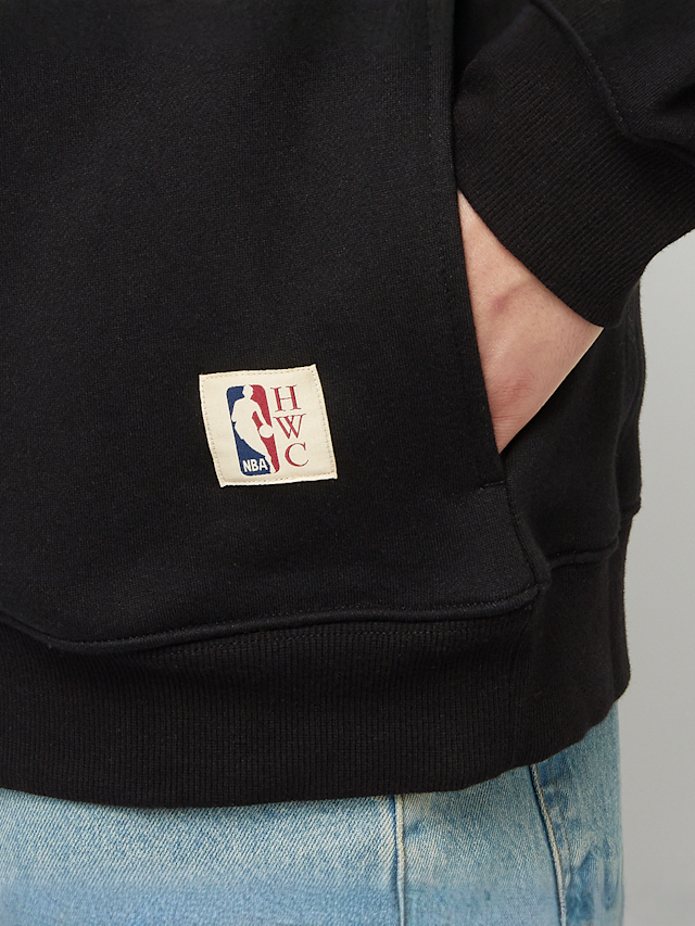 Mitchell & Ness, Retro Fleece Hoodie Vintage Los Angeles Lakers, black, Image 4 of 5