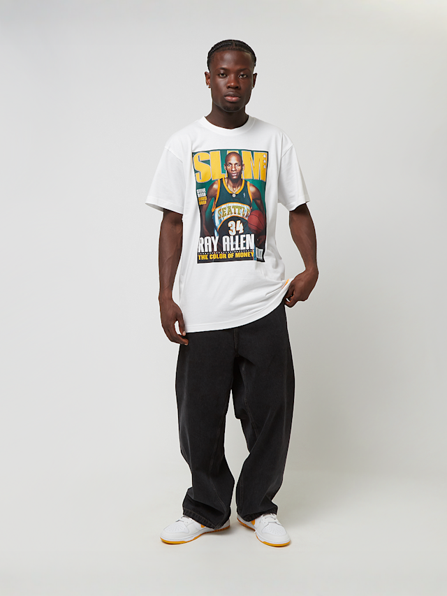 Mitchell & Ness, Slam Cover Tee Seattle Supersonics, white, Image 4 of 4