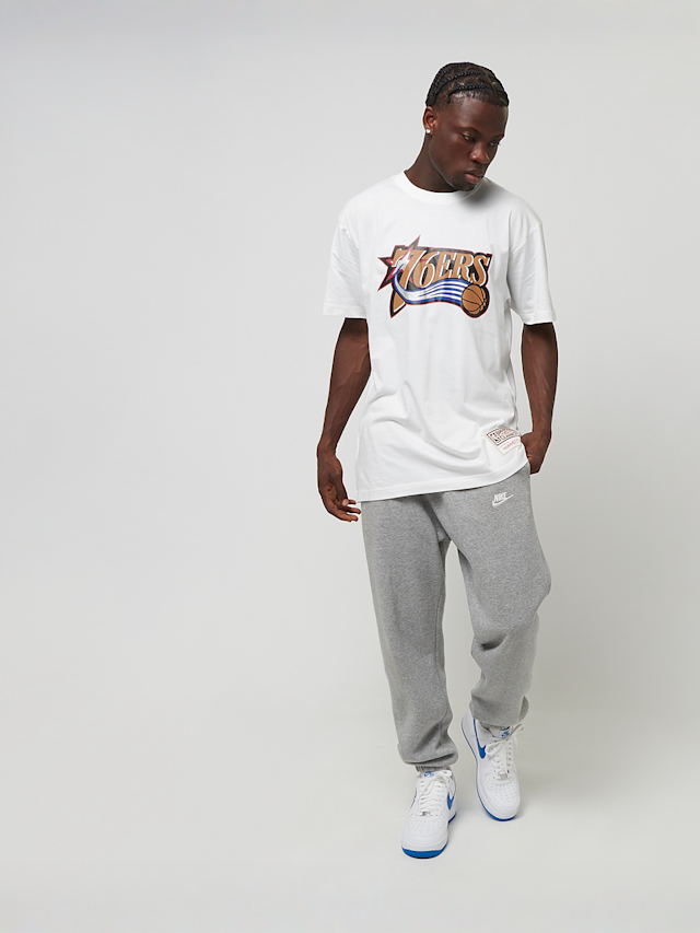 Mitchell & Ness, Team Logo Tee Philadelphia 76ers, white, Image 4 of 4