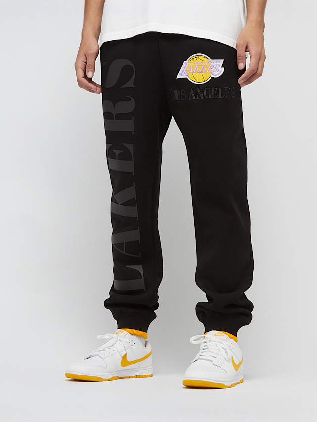 Mitchell & Ness, Team OG 3.0 Fleece Jogger Los Angeles Lakers, zwart, Afbeelding 1 van 6