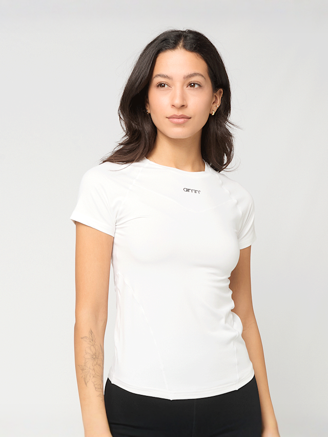 aim'n, Soft Basic Short Sleeve, white, Image 1 of 4