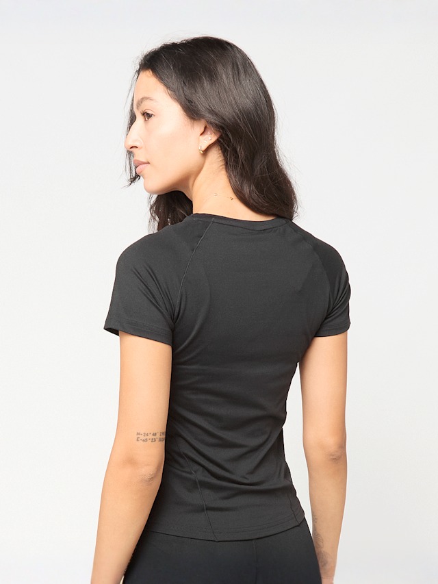 aim'n, Black Soft Basic Short Sleeve, black, Image 2 of 4