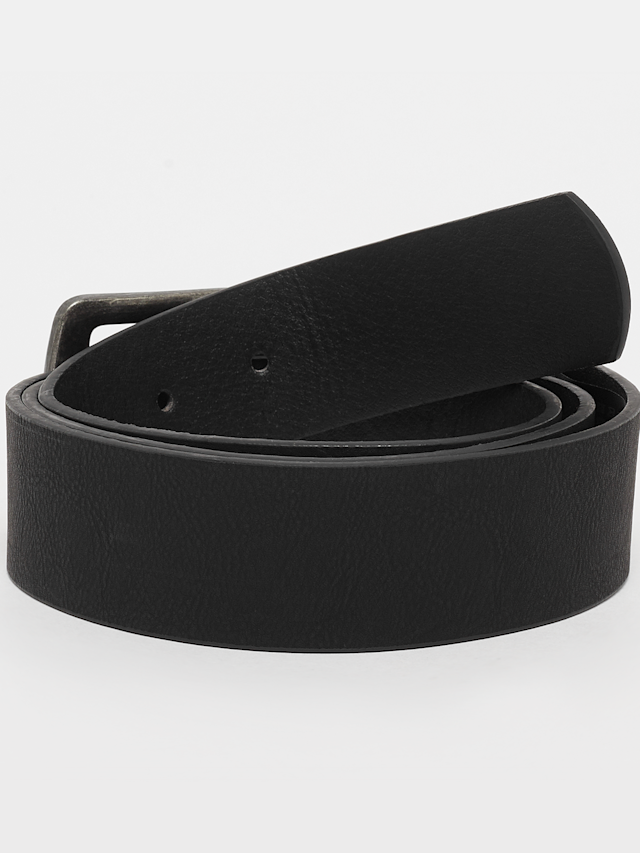 Urban Classics, Leather Imitation Belt, black, Image 2 of 3