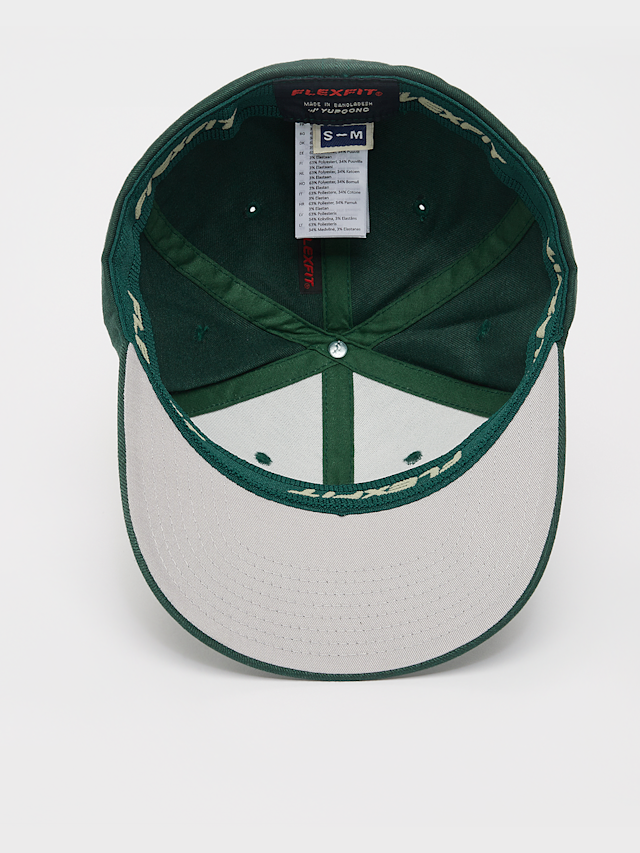 Flexfit, Wooly Combed, green, Image 3 of 4