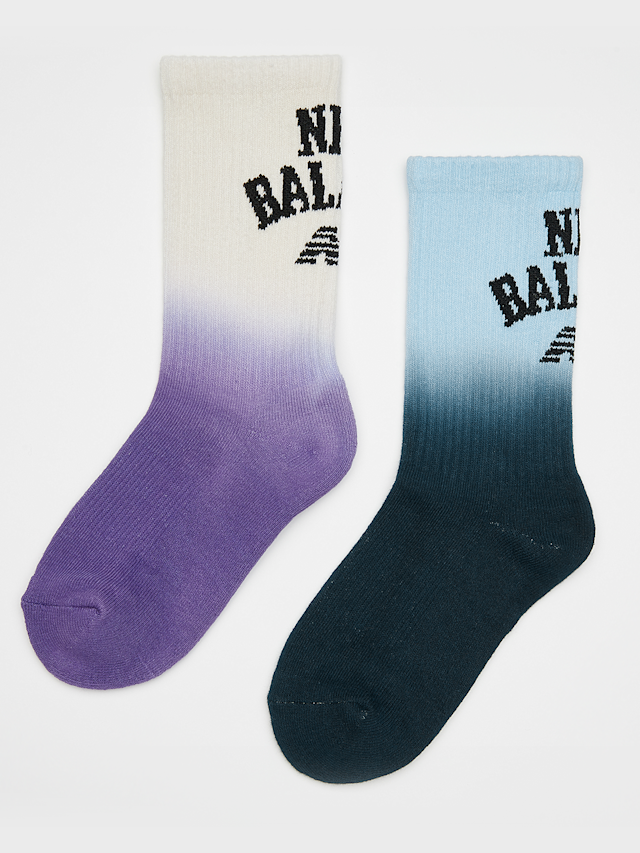 New Balance, 2 PACK - Kids Tie Dye Crew Socks, multicolor, Afbeelding 1 van 2