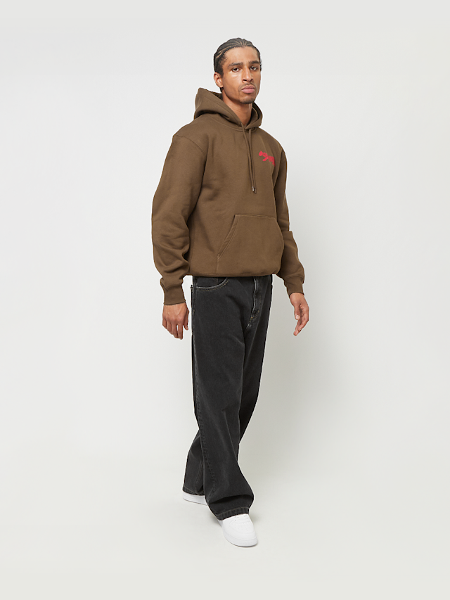 Carhartt WIP, Hooded Rocky Script Sweatshirt, brown, Image 4 of 4