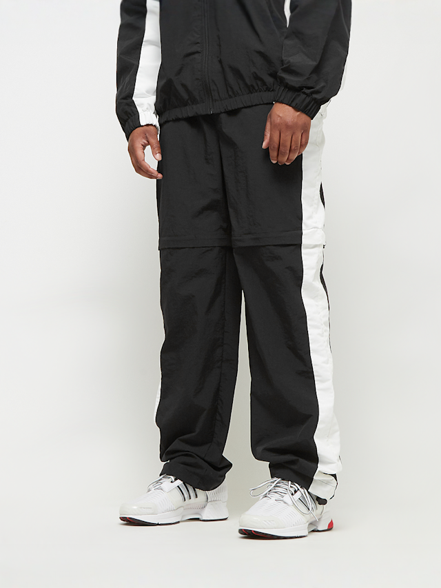 Capacité, Logo Rubber Badge Colorblocked Zip Off Track Pants, black, Image 1 of 8