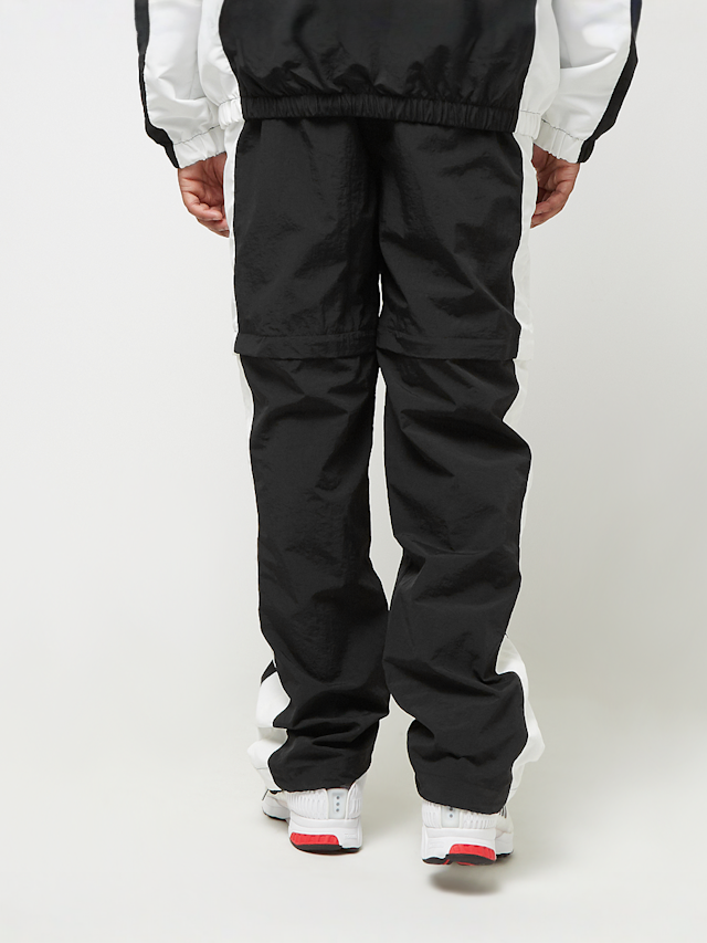 Capacité, Logo Rubber Badge Colorblocked Zip Off Track Pants, black, Image 3 of 8