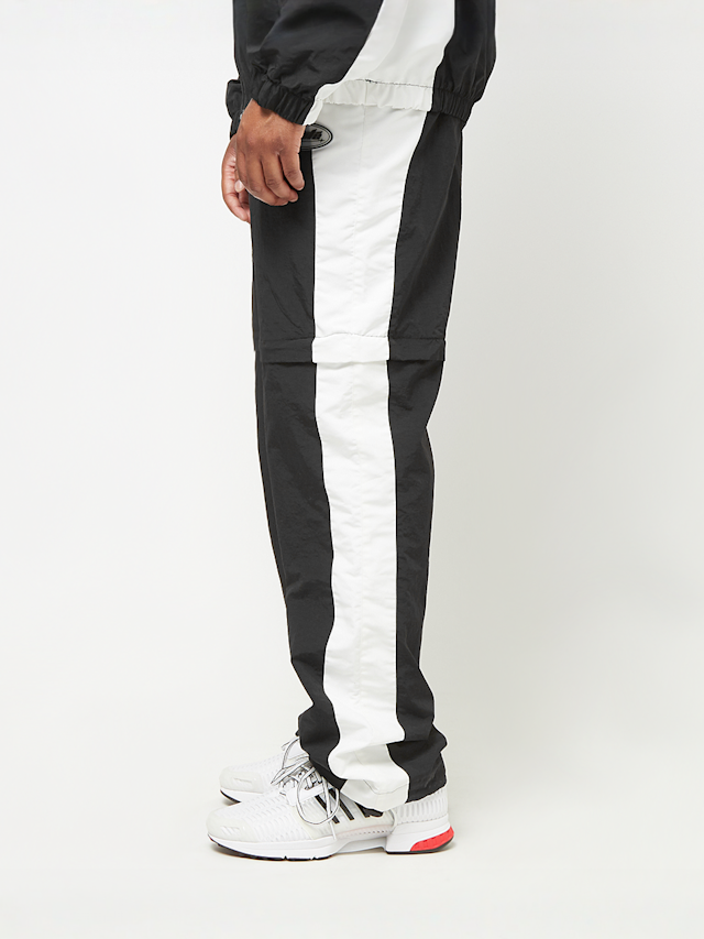 Capacité, Logo Rubber Badge Colorblocked Zip Off Track Pants, black, Image 4 of 8