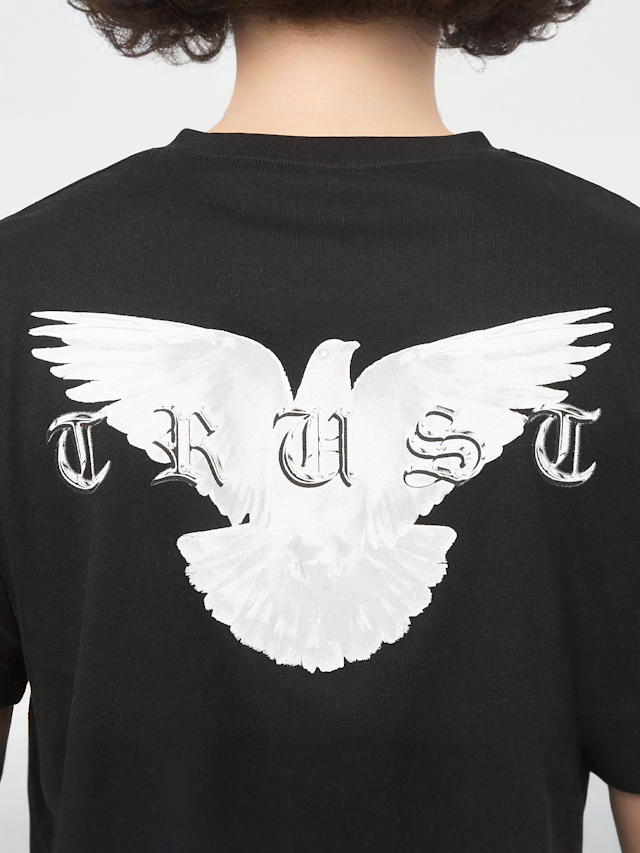 Mister Tee, Trust Dove Tee, black, Image 4 of 5