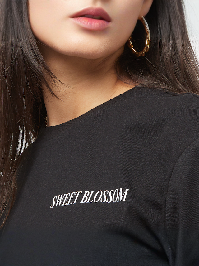 Miss Tee, Sweet Blossom And Beauty, black, Image 3 of 5