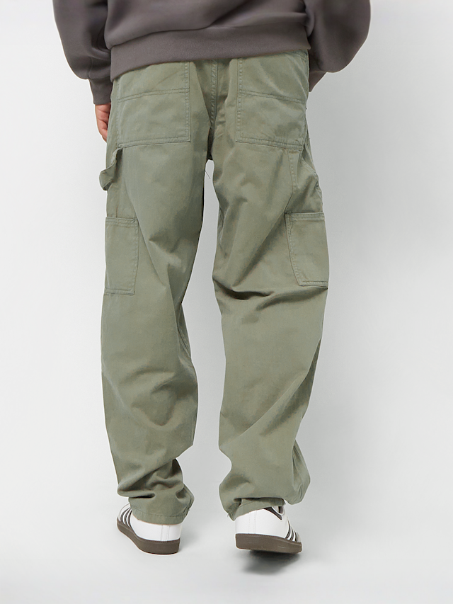 Urban Classics, Twill Double Knee Pants, green, Image 2 of 5