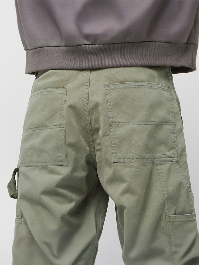 Urban Classics, Twill Double Knee Pants, green, Image 4 of 5