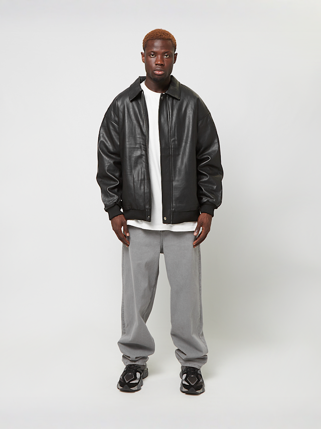 Urban Classics, Synthetic Leather Blouson, black, Image 4 of 4