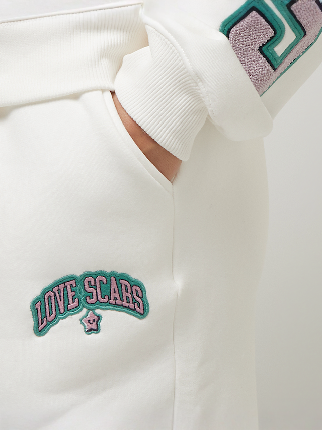 Love Scars, College Star Sweatpants, wit, Afbeelding 3 van 6