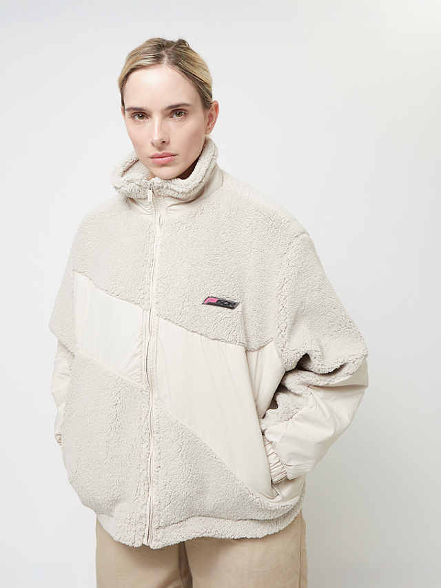 Pegador, Teddy Fabric Mix Jacke, beige, Image 1 of 4
