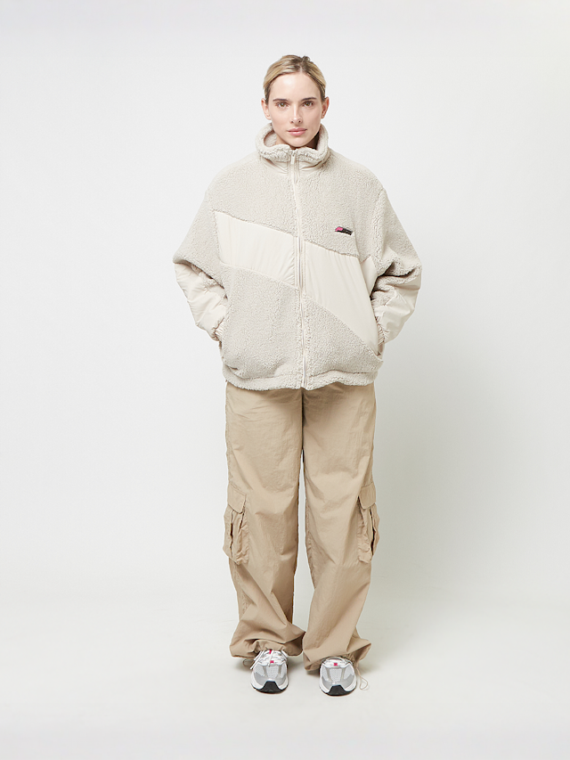 Pegador, Teddy Fabric Mix Jacke, beige, Image 4 of 4
