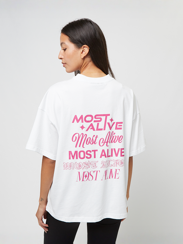 Pegador, Mei Heavy Oversized Tee, wit, Afbeelding 2 van 4