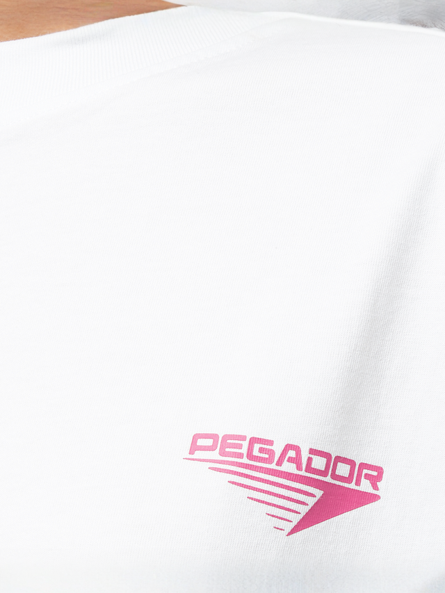 Pegador, Mei Heavy Oversized Tee, wit, Afbeelding 3 van 4