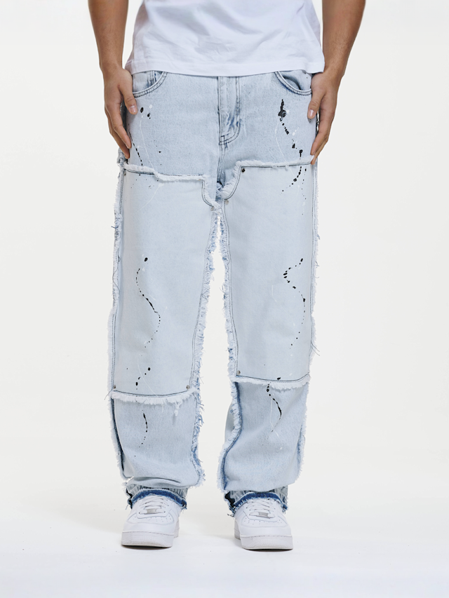 2Y STUDIOS, Cavo Carpenter Straight Jeans, blue, Image 1 of 4