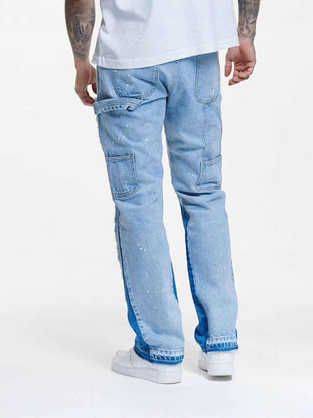 2Y STUDIOS, Nardin Carpenter Straight Jeans, blue, Image 2 of 5