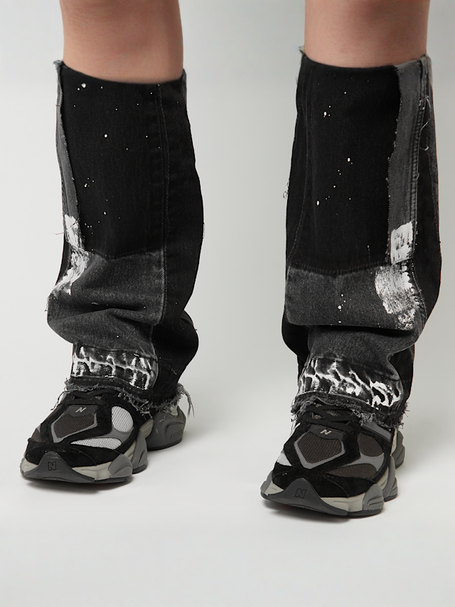 2Y STUDIOS, Nardin Carpenter Straight Jeans, grey, Image 5 of 6