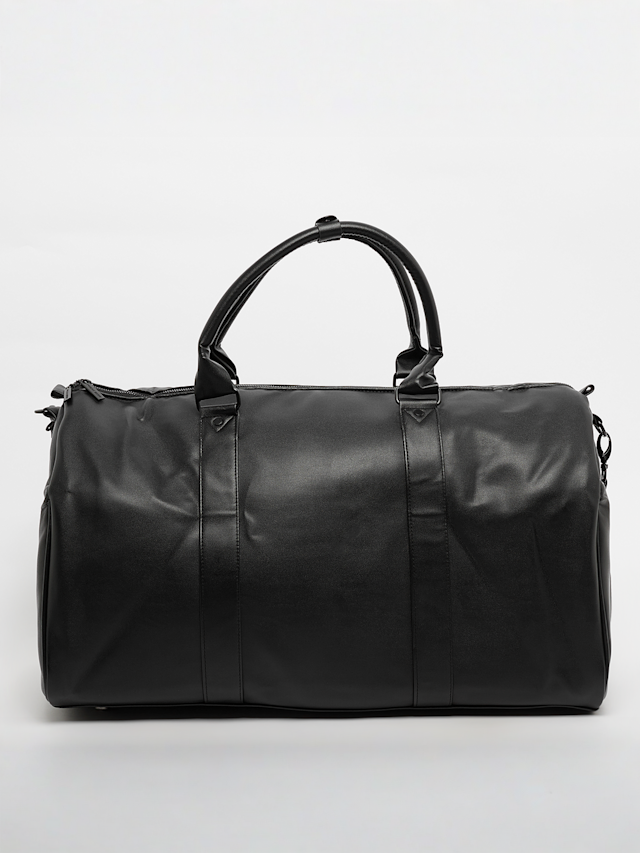 Pegador, Strahan Logo Faux Leather Weekender, zwart, Afbeelding 3 van 5